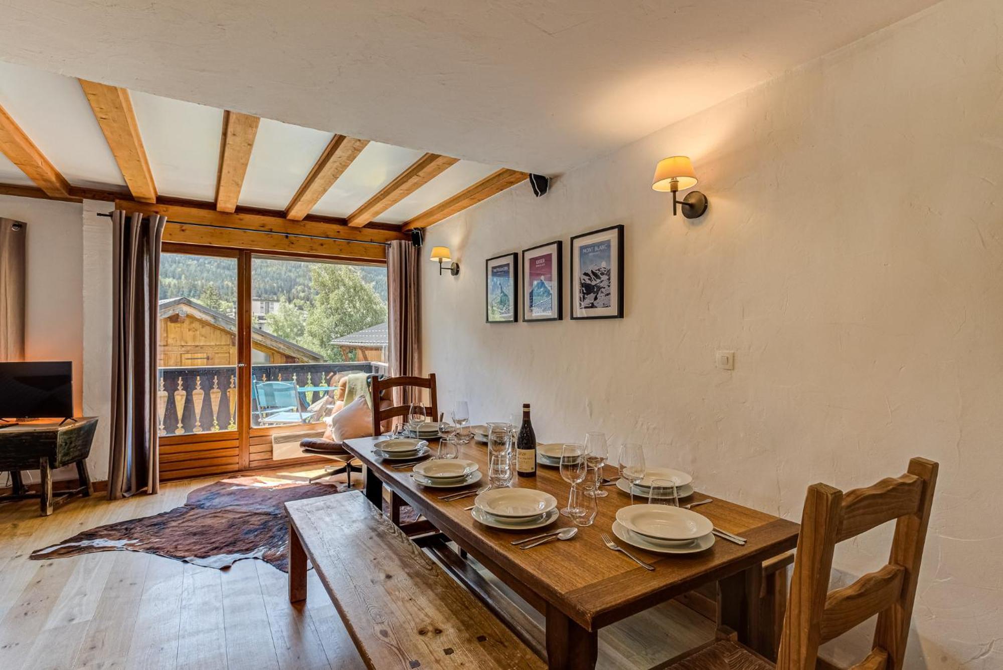 Apartment Chamouny - Alpes Travel - Chamonix - Sleeps 8 المظهر الخارجي الصورة