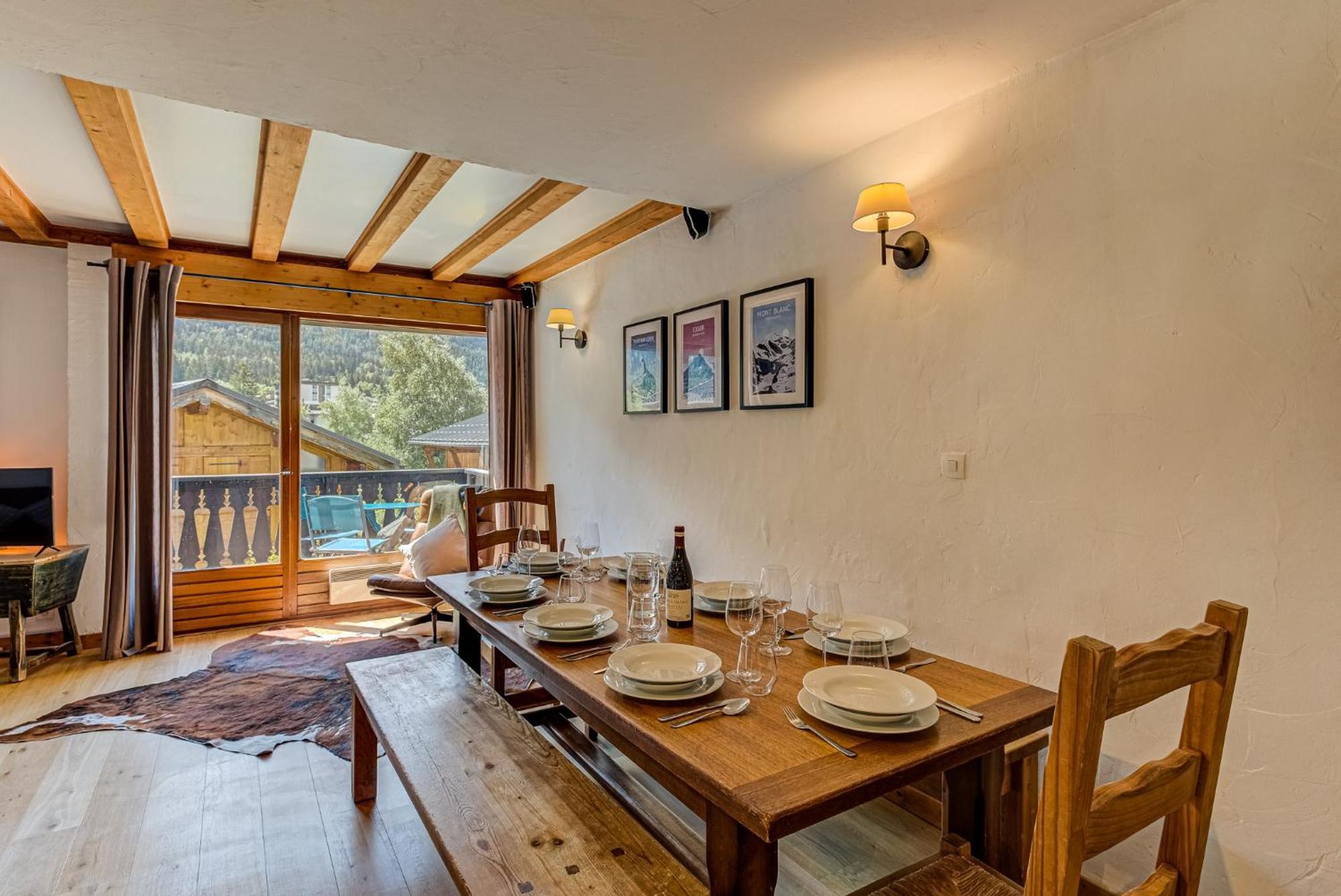 Apartment Chamouny - Alpes Travel - Chamonix - Sleeps 8 المظهر الخارجي الصورة