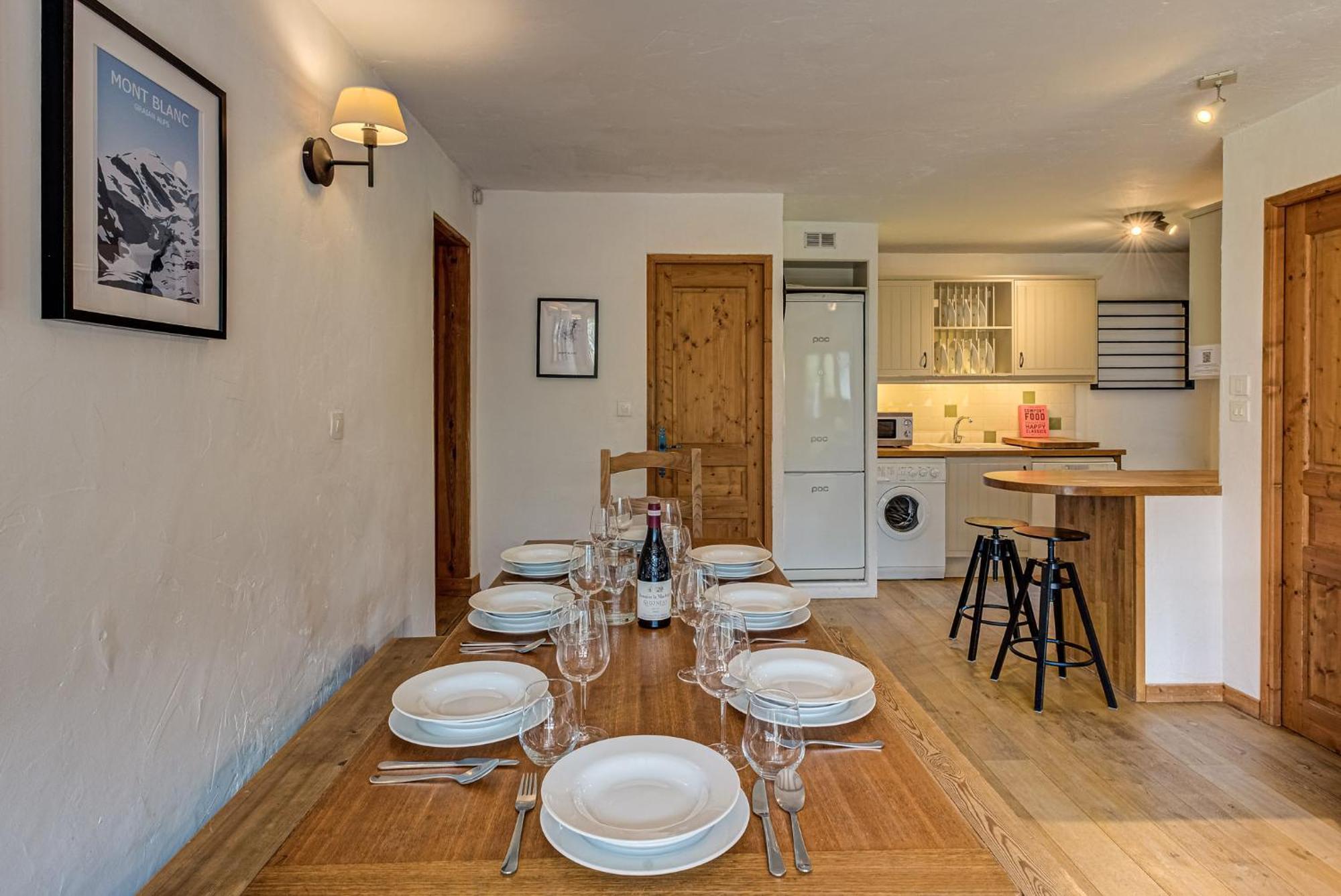 Apartment Chamouny - Alpes Travel - Chamonix - Sleeps 8 المظهر الخارجي الصورة