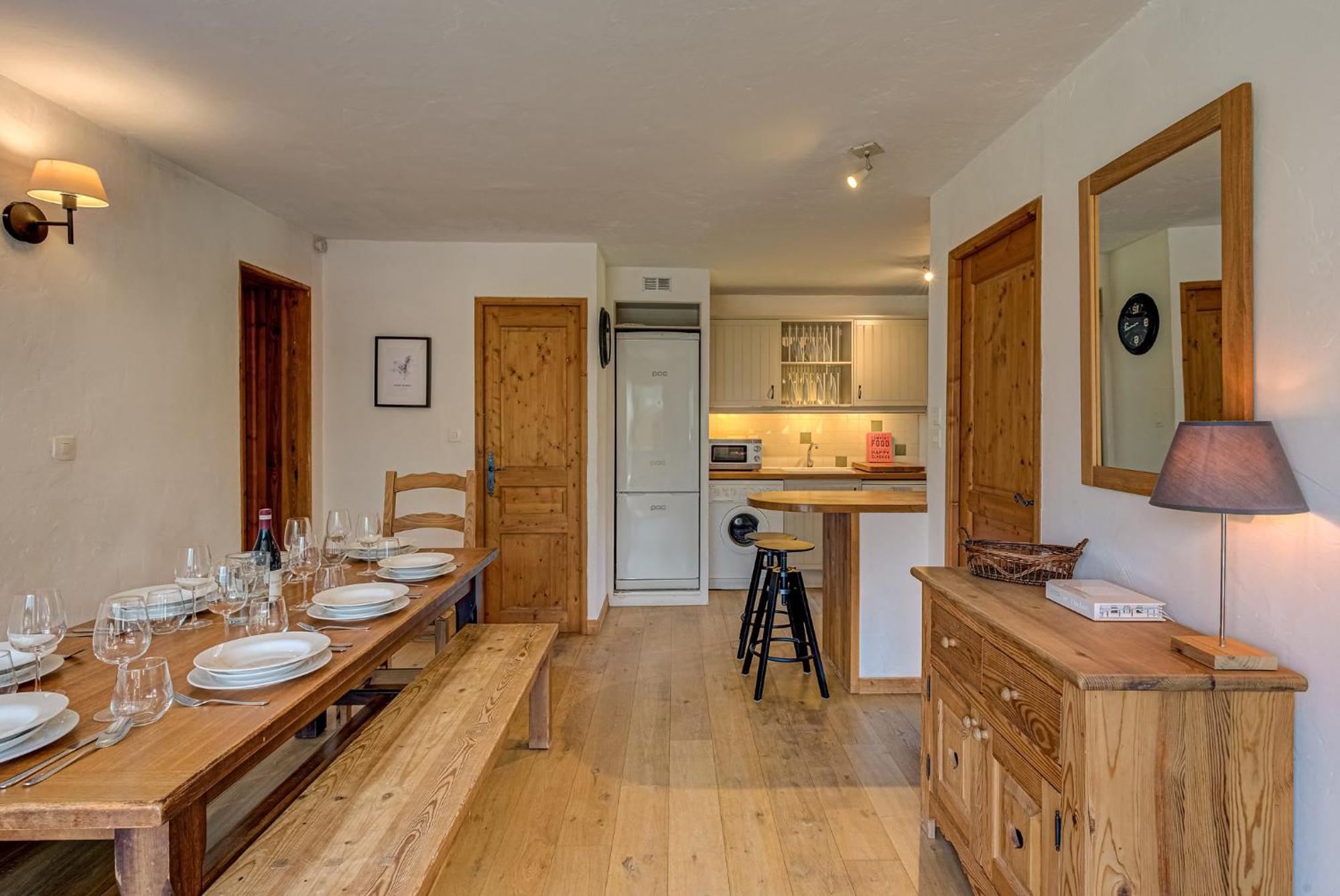 Apartment Chamouny - Alpes Travel - Chamonix - Sleeps 8 المظهر الخارجي الصورة