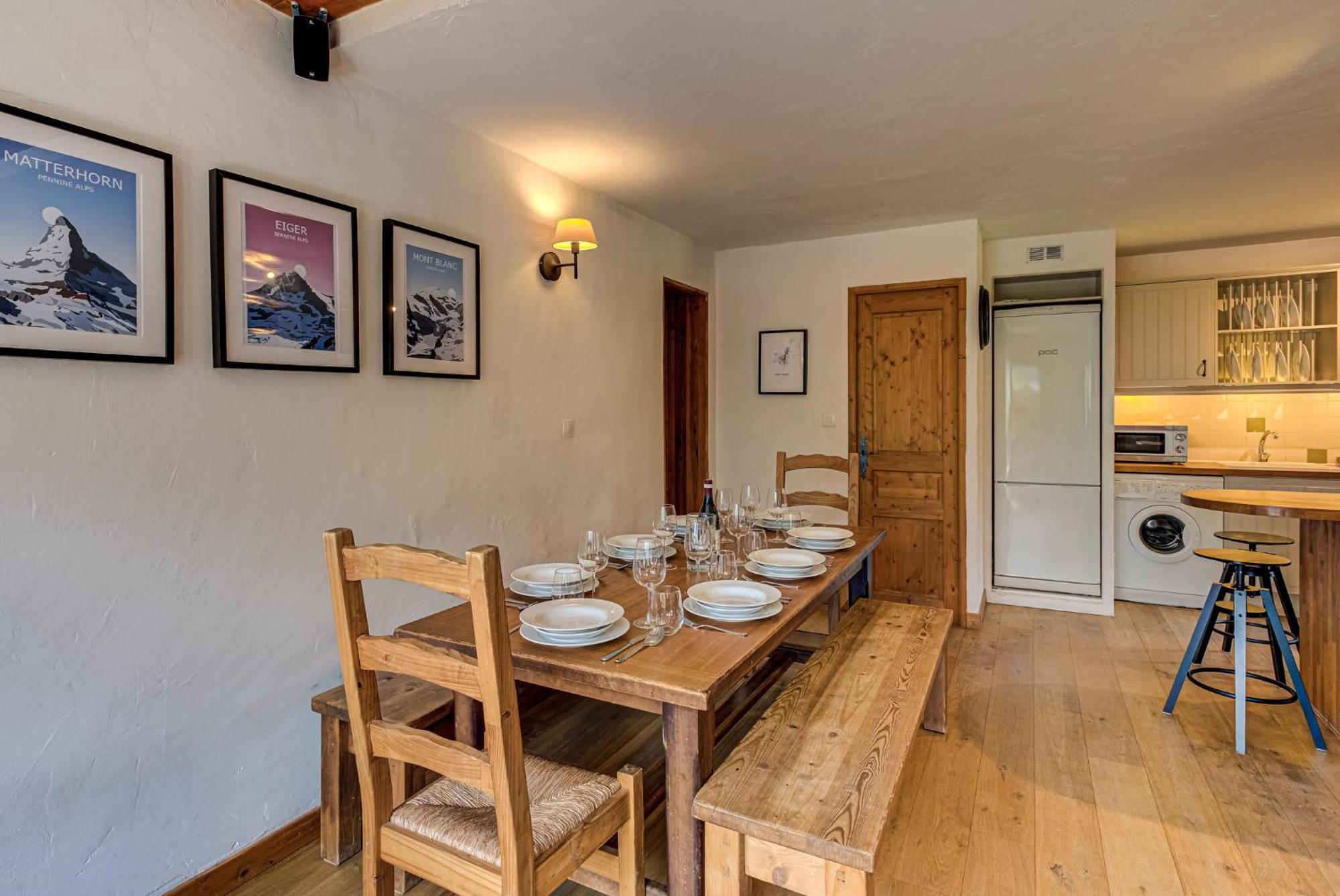 Apartment Chamouny - Alpes Travel - Chamonix - Sleeps 8 المظهر الخارجي الصورة